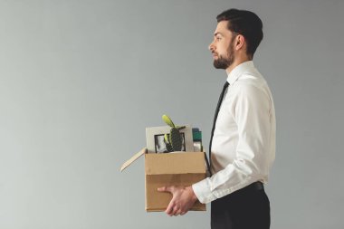 Businessman getting fired