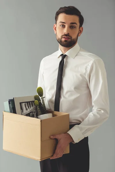 Empresário a ser despedido — Fotografia de Stock