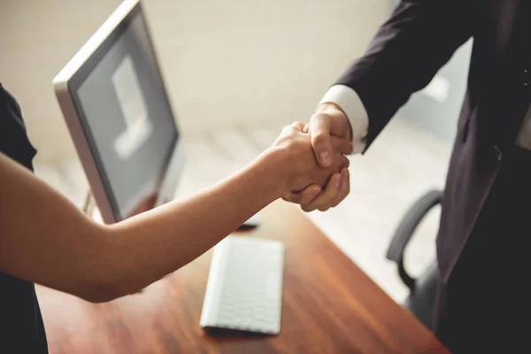 En la entrevista de trabajo — Foto de Stock