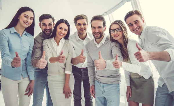 Hermoso equipo de negocios — Foto de Stock