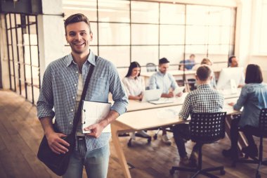 çalışan iş adamları