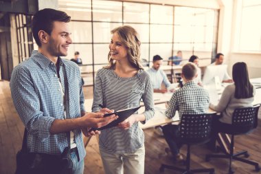 çalışan iş adamları