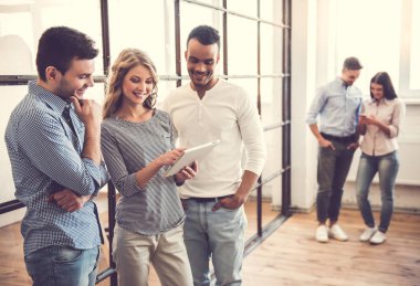 Başarılı iş ekibi.