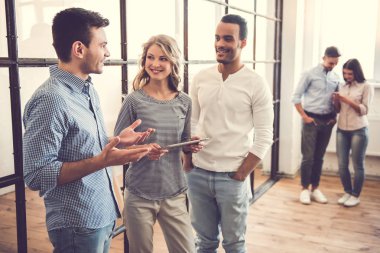 Başarılı iş ekibi.