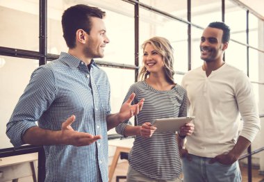 Başarılı iş ekibi.