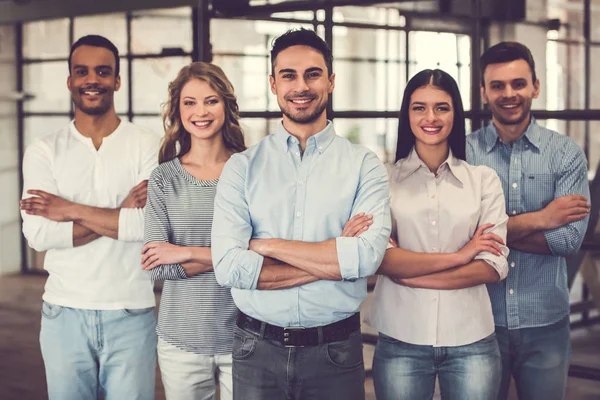 Equipe de negócios bem sucedida — Fotografia de Stock