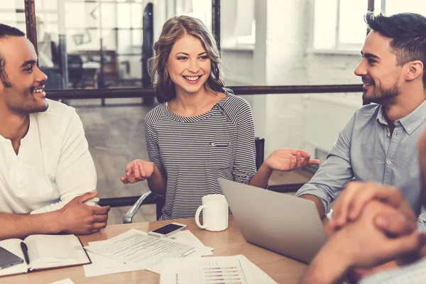 Business people at the conference — Stock Photo, Image