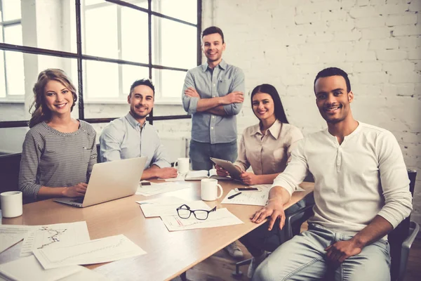 Business people at the conference — Stock Photo, Image