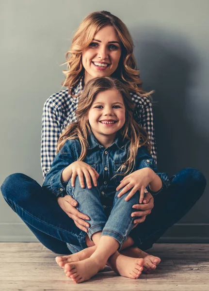 Mom and daughter