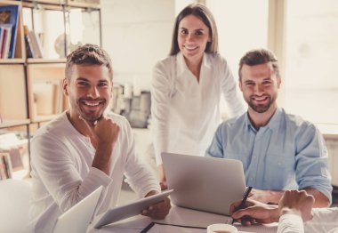 çalışan iş adamları