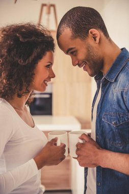 Afro Amerikan çift mutfak