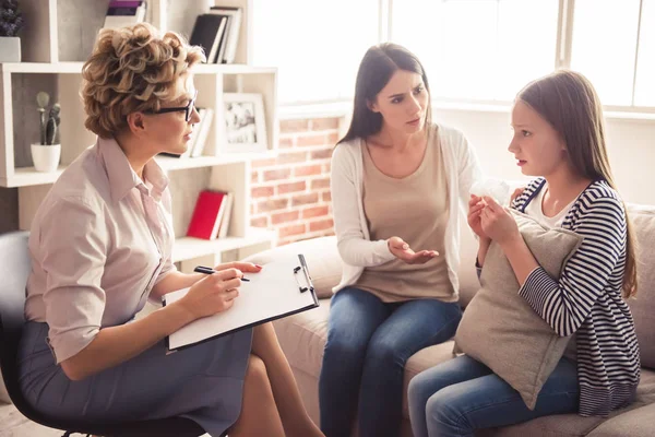 At the psychotherapist — Stock Photo, Image