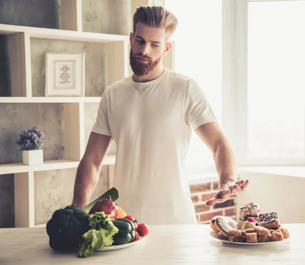 男の健康料理 — ストック写真