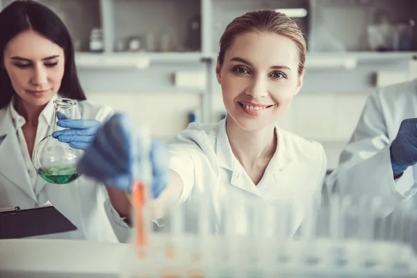 En el laboratorio — Foto de Stock