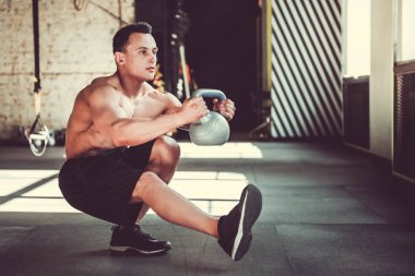 Çalışma dışarı genç sporcu