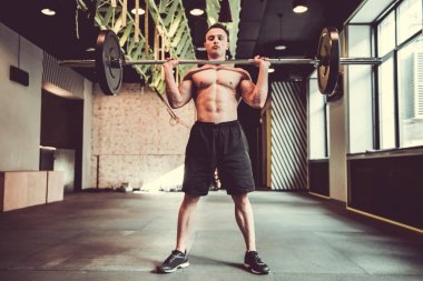 Çalışma dışarı genç sporcu