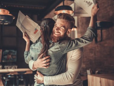 Ofiste çalışanlar.