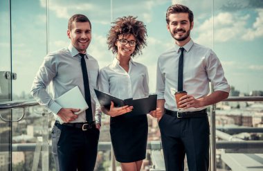 çalışan iş adamları