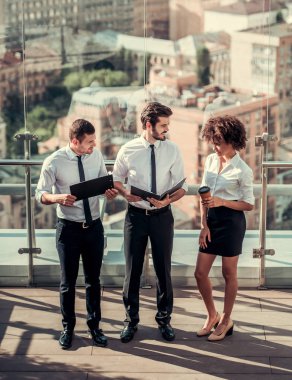 çalışan iş adamları