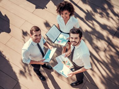 çalışan iş adamları