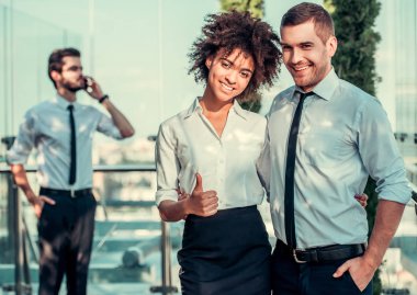 çalışan iş adamları