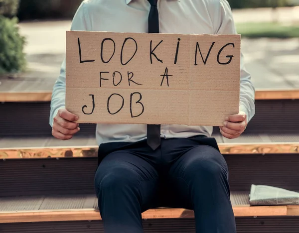 Alla ricerca di un lavoro — Foto Stock