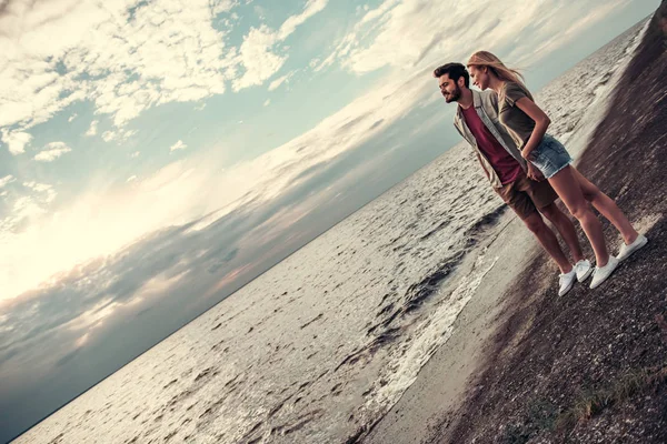 Denize yürüme Çift