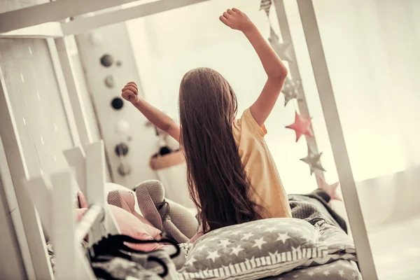 Menina em casa — Fotografia de Stock