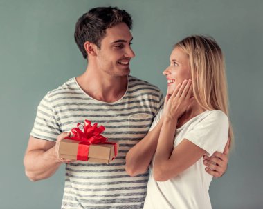 Romantik genç çift