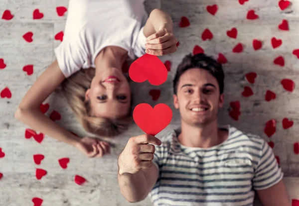 Romantik genç çift