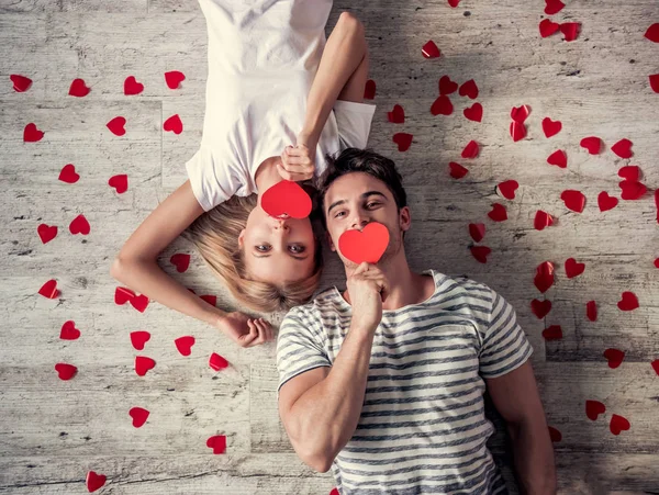 Romantik genç çift