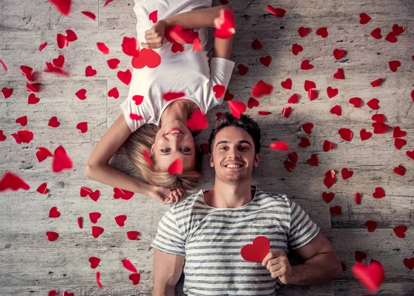 Romantik genç çift