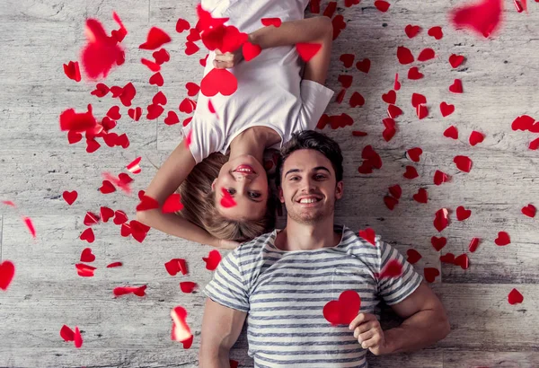 Romantik genç çift