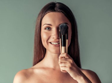 Genç kadın, güzellik