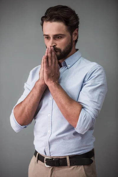 Handsome bearded businessman — Stock Photo, Image