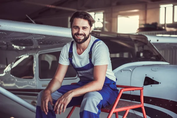 Mecánica y aeronaves — Foto de Stock