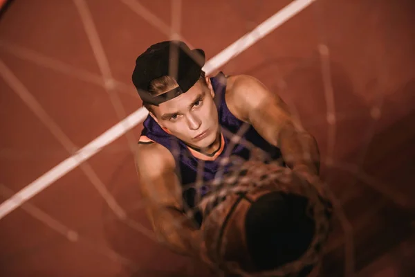 Stylový basketbalový hráč — Stock fotografie