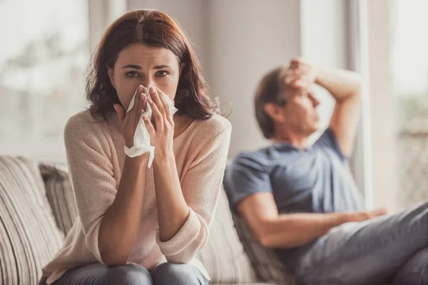 Couple having a quarrel — Stock Photo, Image