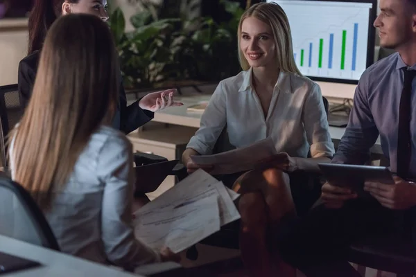 Business people at the conference — Stock Photo, Image