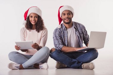 Yeni yıl ruhsal durum ile Çift