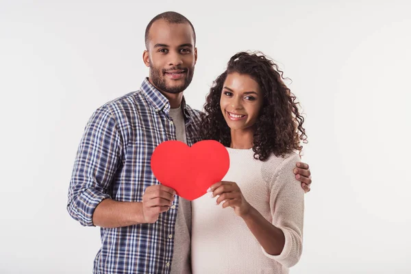 Afro coppia americana — Foto Stock