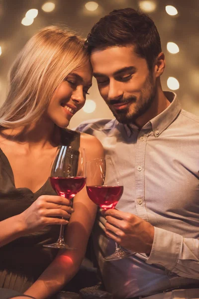 Paar bei einem Date — Stockfoto