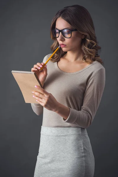 Attractive young businesswoman — Stock Photo, Image