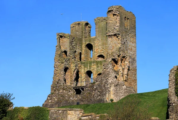 Ruinerna av scarborough castle — Stockfoto
