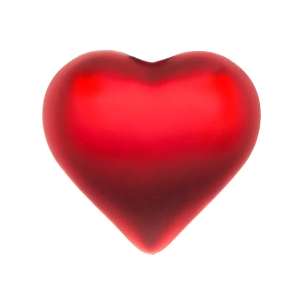 Rood hart — Stockfoto