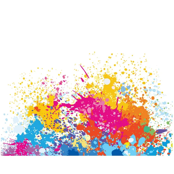 Element for design from paint stains — Stock Vector