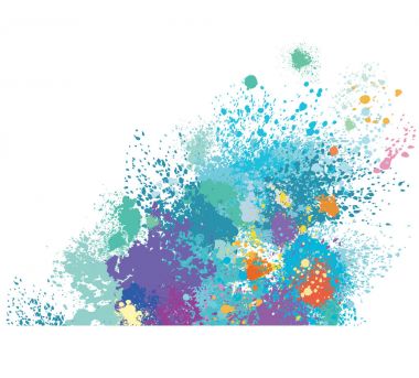 Öğe için tasarım boya lekeleri