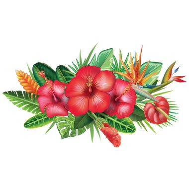 tropikal Çiçek Aranjman