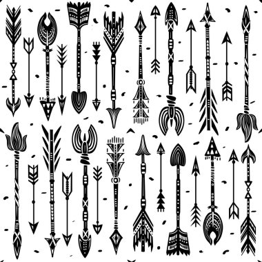 Oklarla kusursuz desen