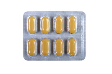 vitamin hapları paket içinde